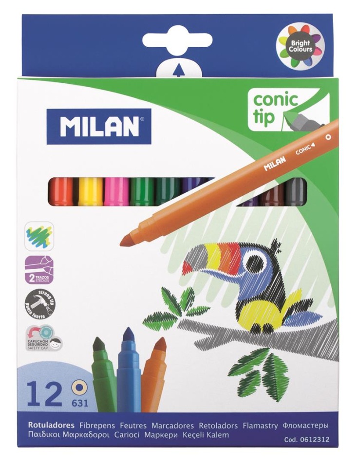 Pisaki Milan 12kol.